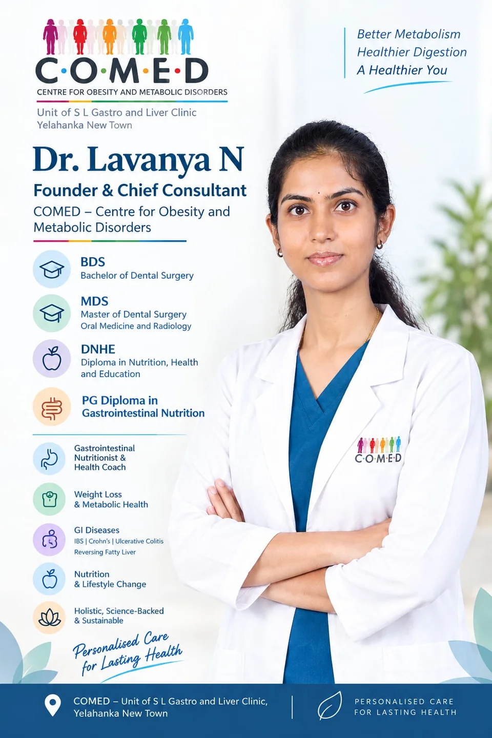 Dr. Lavanya N — COMED profile poster